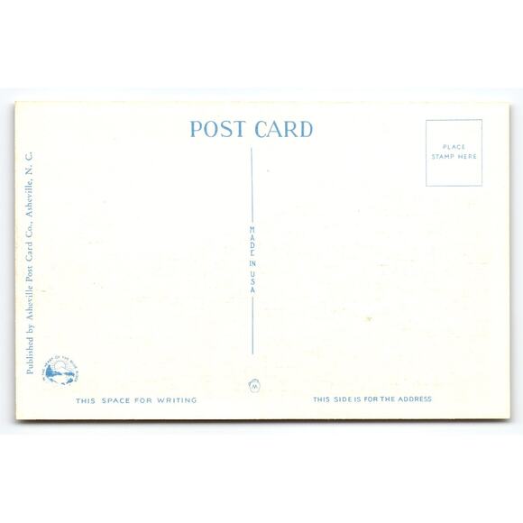 Vintage Linen Postcard The Peak Massanutten Mountain Virginia 1940s - Picture 2 of 2